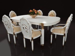 tablechairsset156 3D 모델