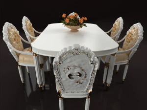 tablechairsset156 3D Model