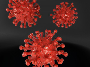 coronavirus covid-19 Model 3D