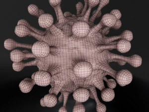 coronavirus covid-19 3D Model