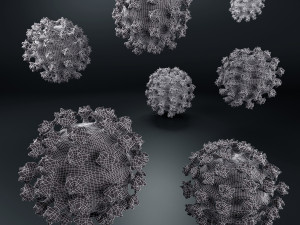 coronavirus covid-19 Modelo 3D