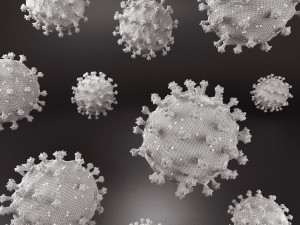 coronavirus sars-cov-2 3Dモデル