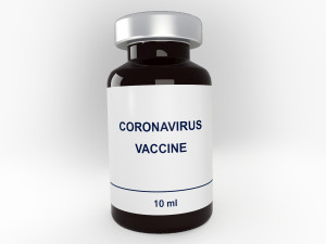 coronavirus vaccine Modelo 3D