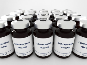 coronavirus vaccine Modelo 3D