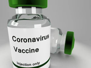 coronavirus vaccine 3D Model