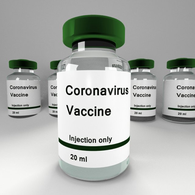 coronavirus vaccine Model 3D .c4d .max .obj .3ds .fbx .stl .blend 