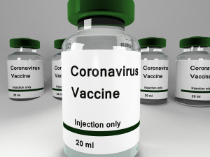 coronavirus vaccine 3D Model