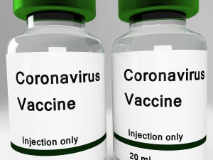 coronavirus vaccine 3D Model