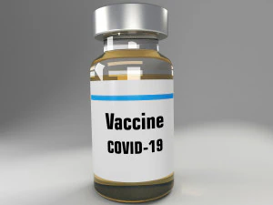 coronavirus vaccine 3D Model
