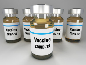 coronavirus vaccine 3D 모델