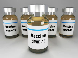 vaccino contro il coronavirus Modello 3D