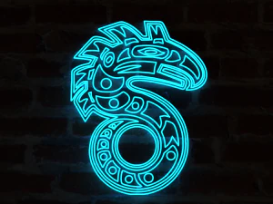 neon signs p1 - 14 assets - game ready 3D Model