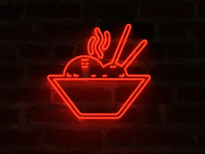 neon signs p1 - 14 assets - game ready 3D Model