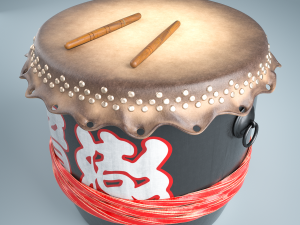 drum pbr 3D Model
