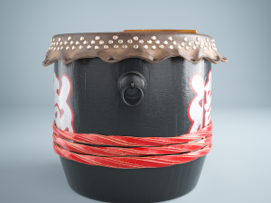 drum pbr 3D Model