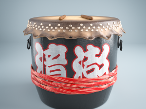 drum pbr 3D Model