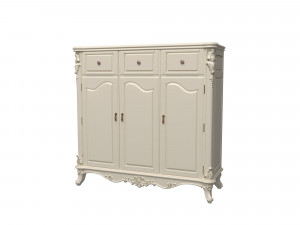 european-style furniture set 3D Модель