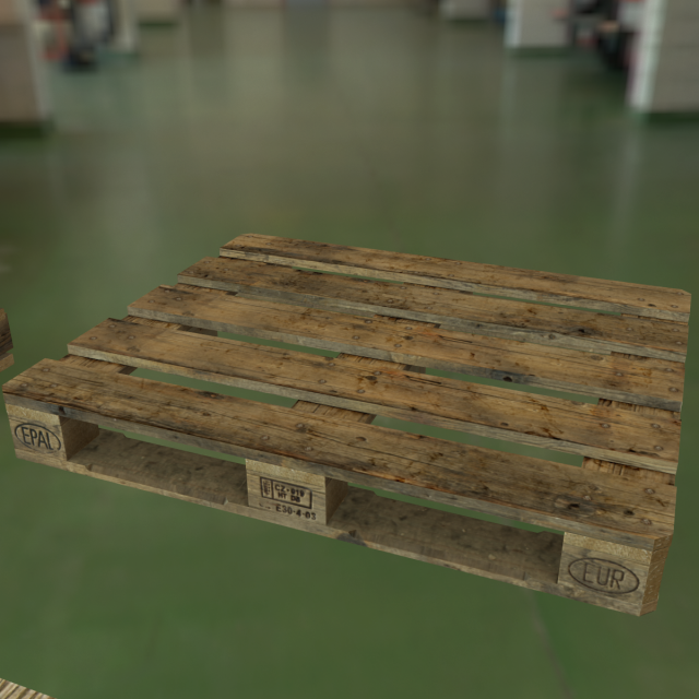 pallet pack pbr Model 3D .c4d .max .obj .3ds .fbx .stl .blend 