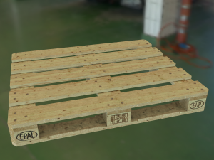 pallet pack pbr Model 3D