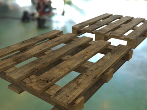 pallet pack pbr Model 3D