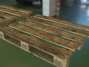 pallet pack pbr Model 3D