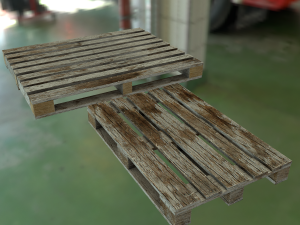 pallet pack pbr Model 3D