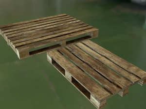 pallet pack pbr Model 3D