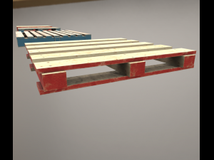 pallet pack pbr Model 3D