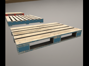 pallet pack pbr Model 3D