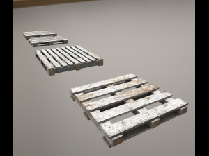 pallet pack pbr Model 3D