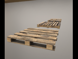 pallet pack pbr Model 3D