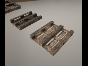 pallet pack pbr Model 3D