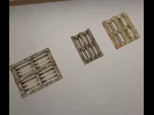pallet pack pbr Model 3D