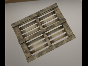 pallet pack pbr Model 3D