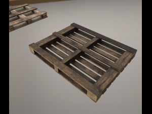 pallet pack pbr Model 3D