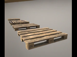 pallet pack pbr 3D Model