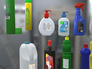 cleaning products 3D Model