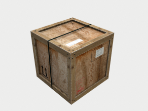 old wooden cargo crates pbr 3Dモデル