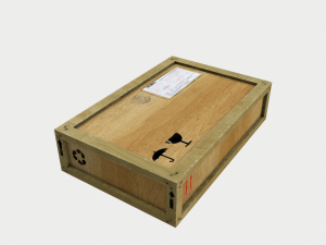 wooden cargo crates pbr 3D मॉडल