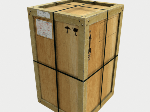 wooden cargo crates pbr 3D मॉडल