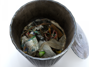 trashcan pack pbr Model 3D