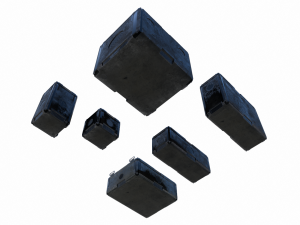 sci fi old grey cargo crates 3Dモデル
