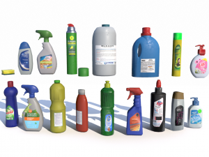 cleaning products 3D 모델