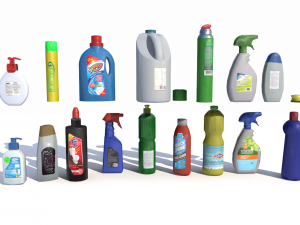 cleaning products 3D मॉडल