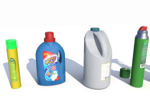 cleaning products 3D मॉडल