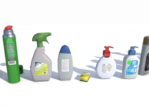 cleaning products 3D मॉडल