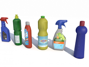 cleaning products 3D मॉडल
