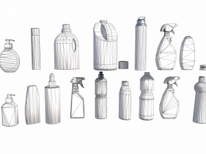 cleaning products 3D मॉडल