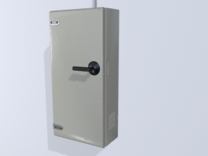 factory control panels 3Dモデル
