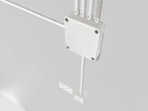electric wall wires set 3D Model